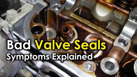 test for bad valve seals|leaking valve seals in car.